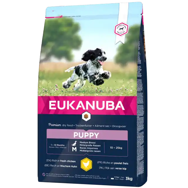 Nyhet Eukanuba Canine Puppy Medium