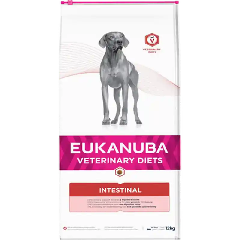 Dog Vet Diets Intestinal Adult 12 kg - Hund - Hundmat & hundfoder - Veterinärtorrfoder för hund - Eukanuba Veterinary Diets - ZOO.se Snabb frakt
