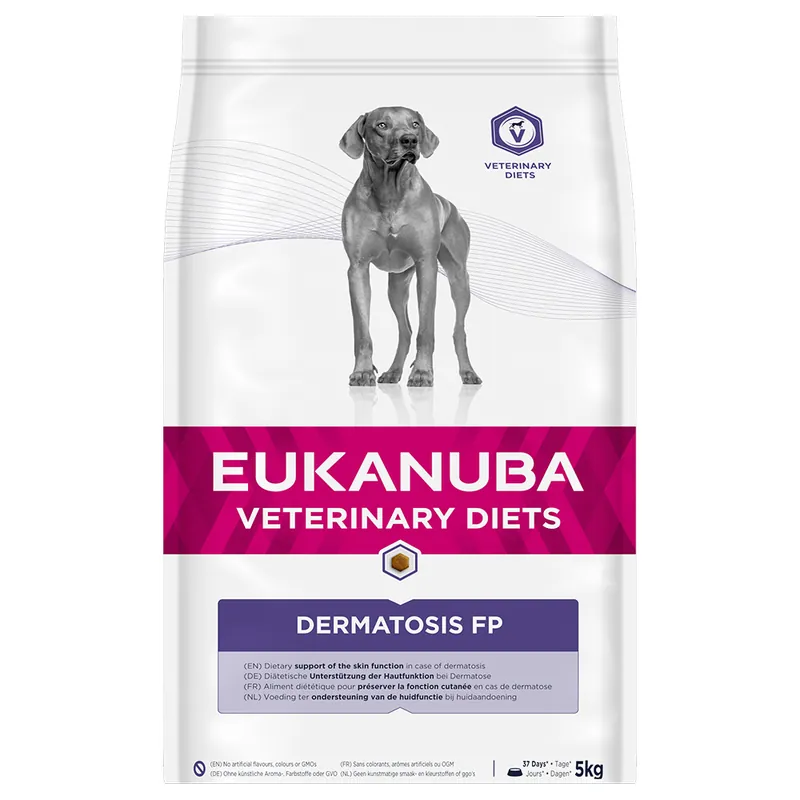 Utförsäljning Eukanuba VETERINARY DIETS Dermatosis - 5 kg