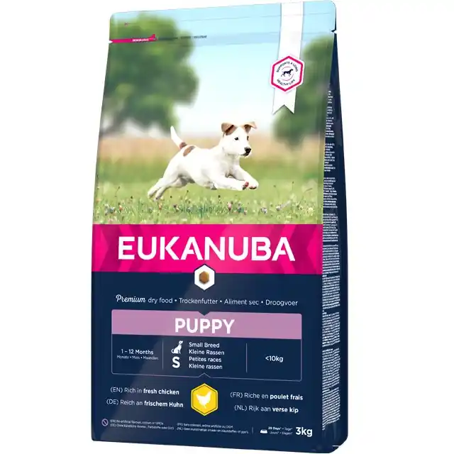 Eukanuba Dog Puppy Small 18 kg Sänkt pris
