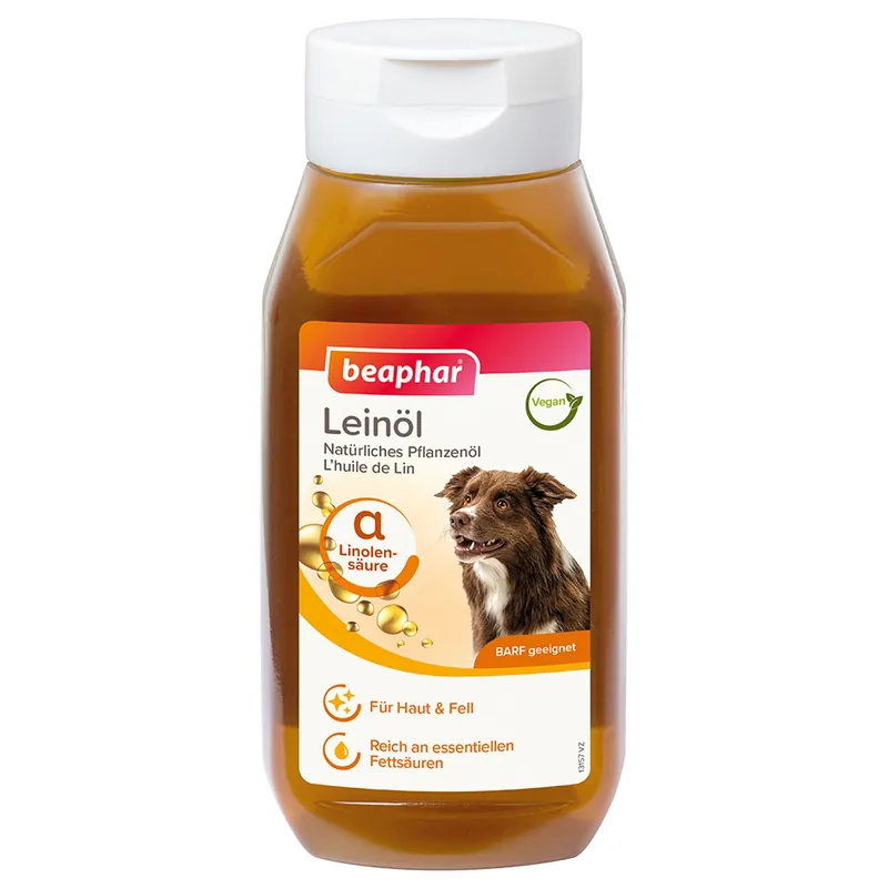 Billigare beaphar linolja - Ekonomipack 2 x 430 ml