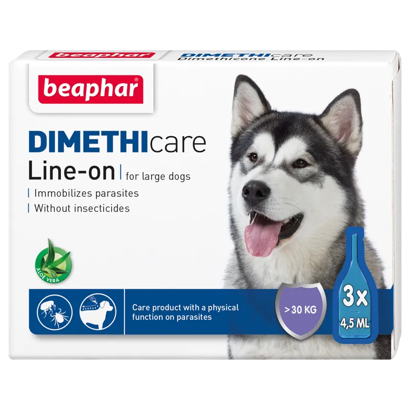 Dimethicare Line-on Fästingmedel >30kg Utförsäljning