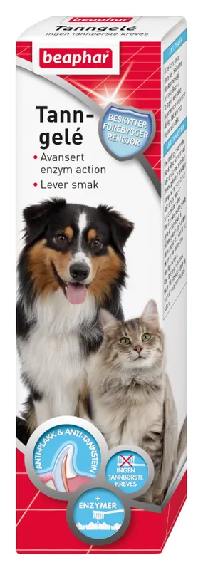 Tandgel med Enzymer Hund/Katt 100g Expressleverans