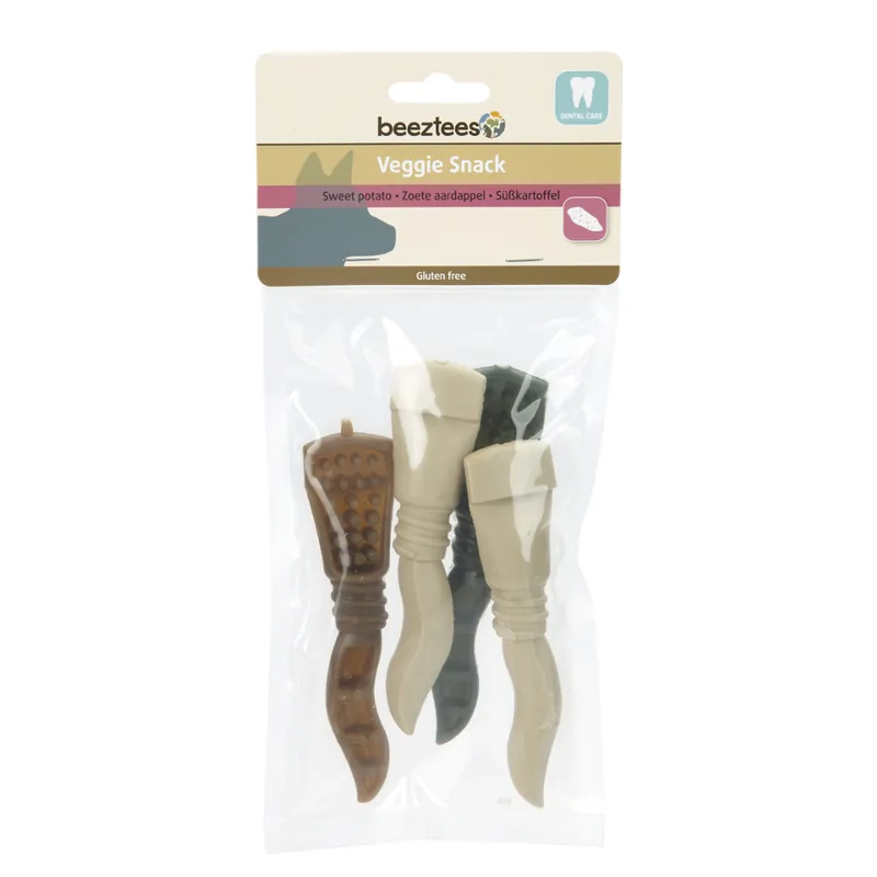 Beeztees Veggie tandvårdssnack - 4 st à 13 cm Utförsäljning