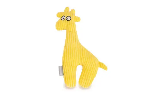 Billig Beeztees RAFFO ribbtyg giraff gul 27 cm för hundar