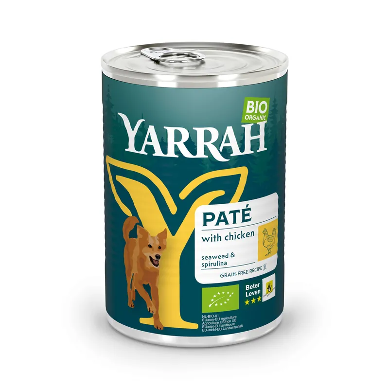 Yarrah Ekologisk Paté med Ekologisk Kyckling - 400 g Rabatt