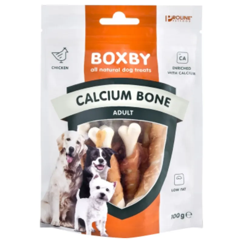 Kundfavorit Boxby Calcium Bone - 100 g