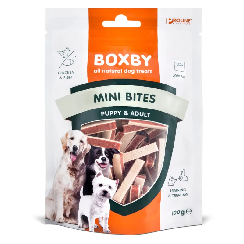 Bästa pris Boxby Puppy Mini Bites - Ekonomipack 3 x 100 g