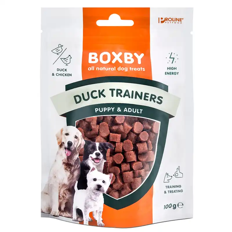 Boxby Duck Trainers - Ekonomipack 3 x 100 g Begränsad tid