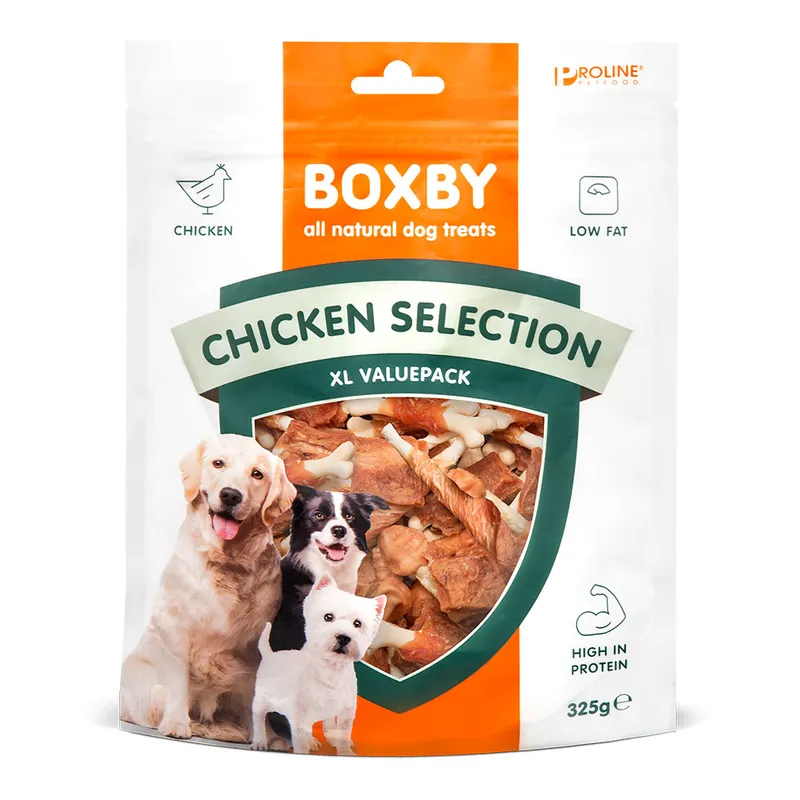 Populärt val Boxby Chicken Selection - Ekonomipack 2 x 325 g
