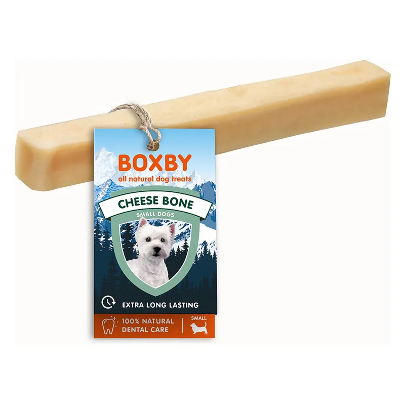 Boxby Cheese Bone - För små hundar (upp till 10 kg) Erbjudandepris