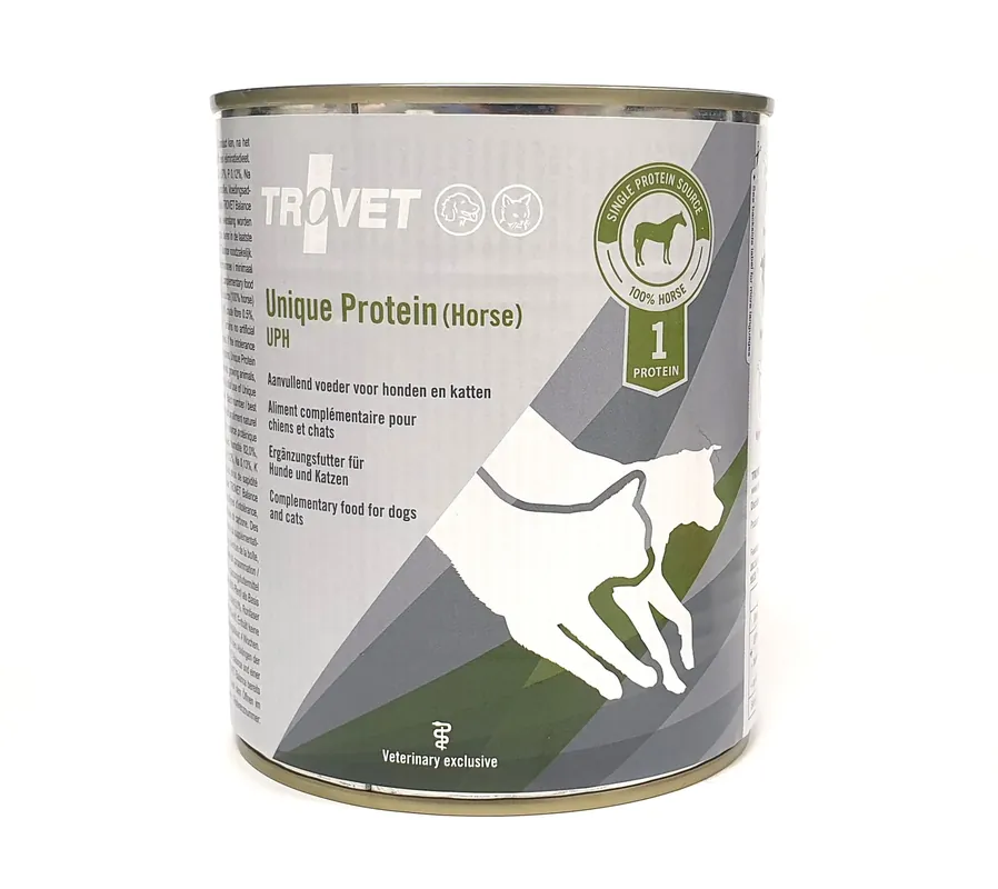 Populärt val Trovet Unique Protein UPH Häst 6 x 800 g för katter och hundar