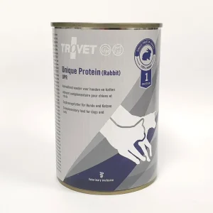 Beställ idag Trovet Unique Protein UPR kanin för katter och hundar 6 x 400 g