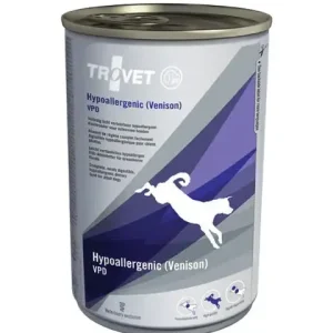 Billigare Trovet VPD Hypoallergen hjortpotatis för hundar 6 x 400 kg