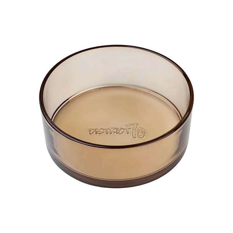 District 70 Hundskål Glas Beige Sista chansen