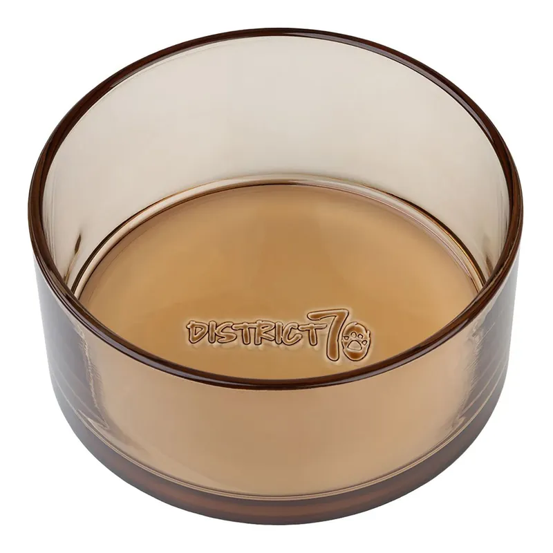 District 70 Hundskål Glas Beige Lågt pris