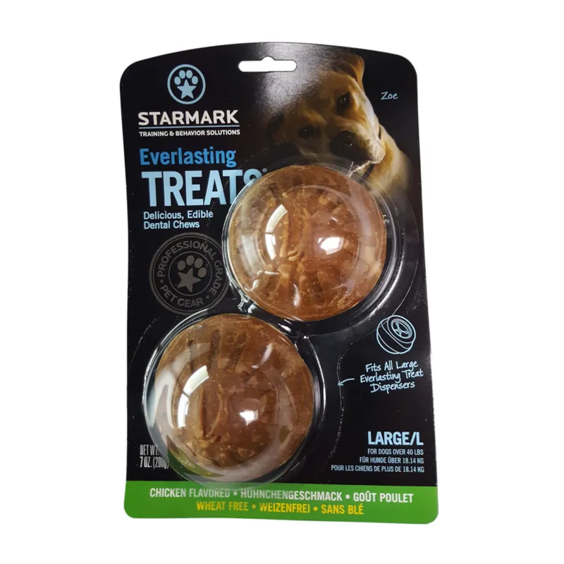 I lager Starmark Everlasting Treat Boll - Passande tillbehör Everlasting Treats storlek L (200 g)