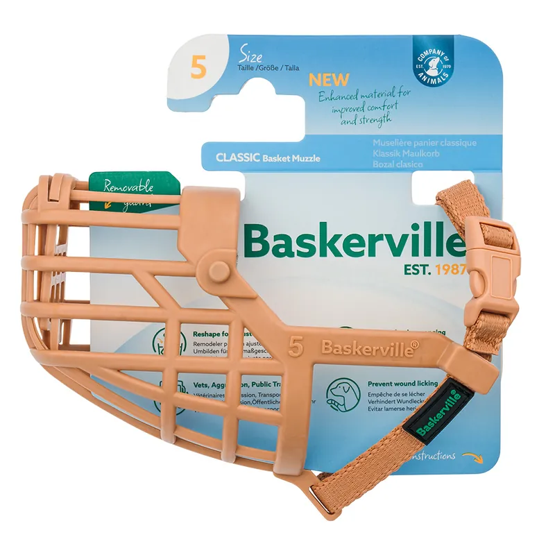 Lägg i varukorgen Baskerville Classic munkorg, beige - Storlek 5