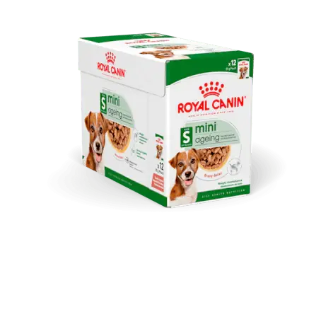 Nyhet Royal Canin Mini Ageing 85 g för hundar