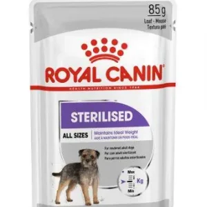 Royal Canin Sterilised 85 g för hundar PROVFÖRPACKNING Utförsäljning