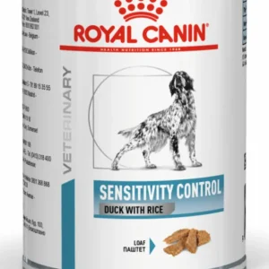 Sista chansen Royal Canin Veterinary Diets Derma Sensitivity Control Duck våtfoder för hund 12 x 410g