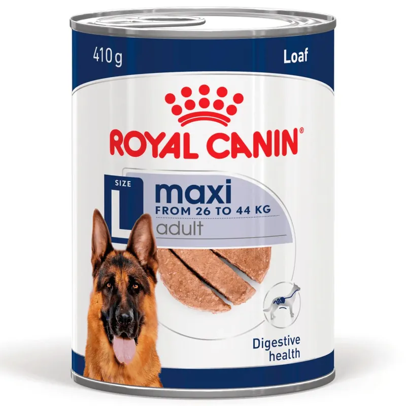 Begränsad tid Royal Canin Maxi Adult Loaf Can - 410 g