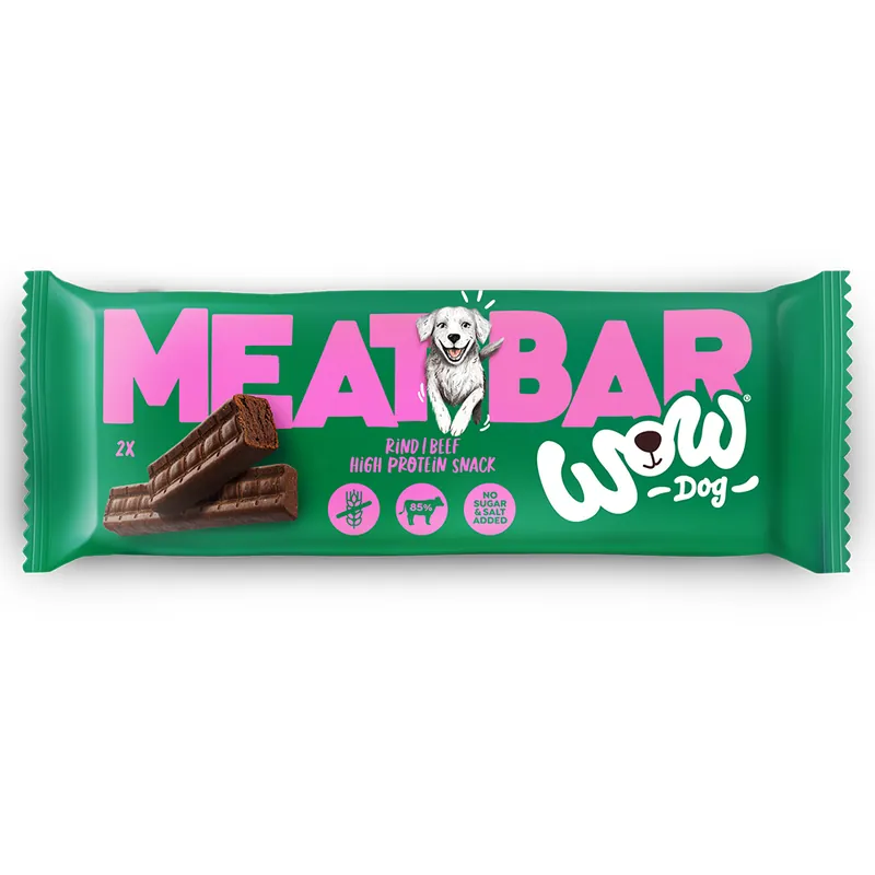 WOW DOG Meat Bar - 40 g nötkött Beställ idag