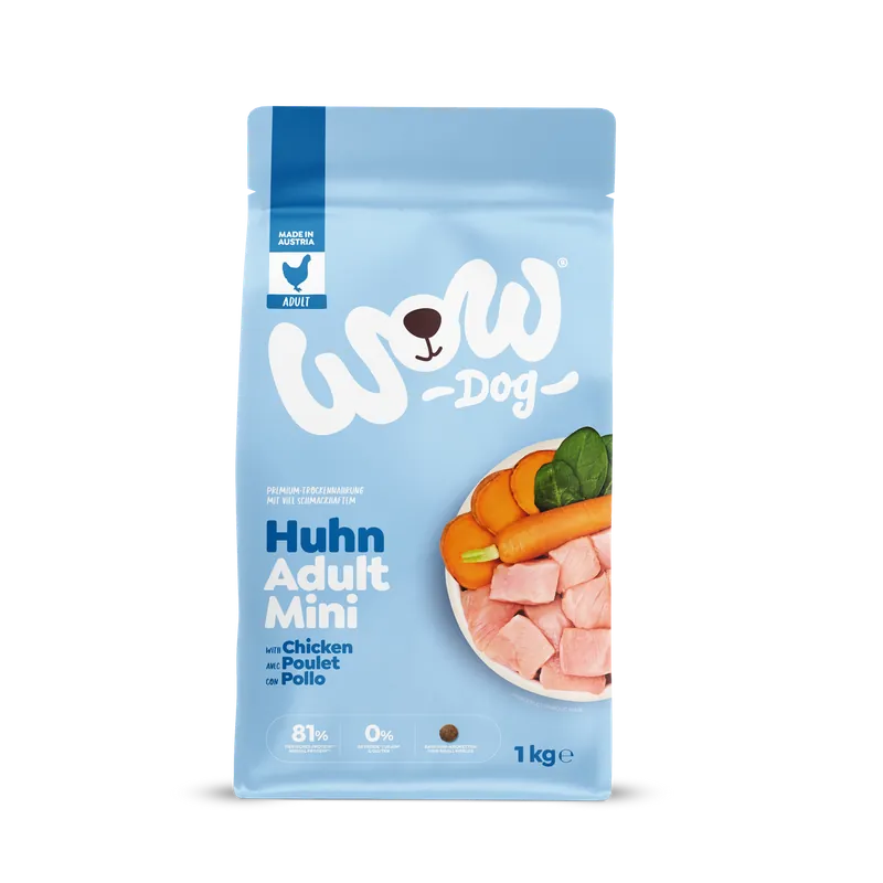 Endast denna vecka Dog Adult Minis Chicken Torrfoder - 1 kg