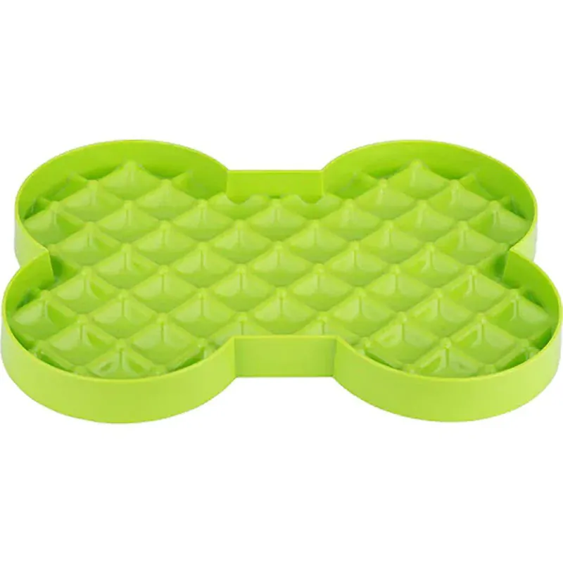 Erbjudandepris LickiMat Slow Feeder Plate grön 35 x 26 x 3 cm