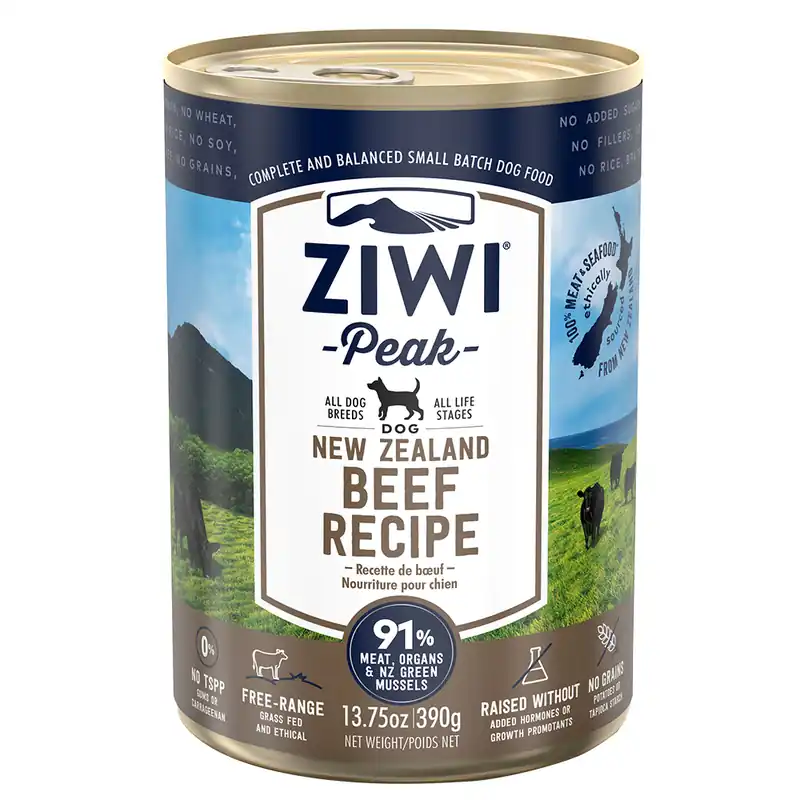 ZIWI® Peak 6 x 390 g - Nötkött Snabb leverans