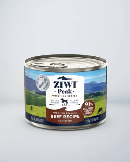Beställ idag ZiwiPeak nötkött för hundar