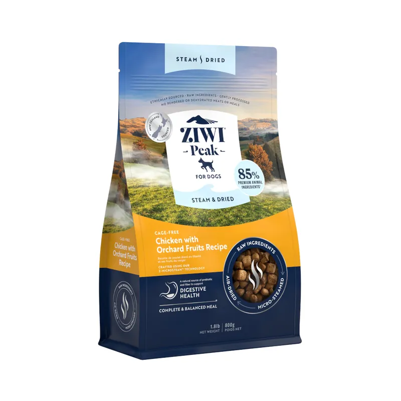 Kampanj Ziwi Peak Steam & Torkad kyckling - 800 g