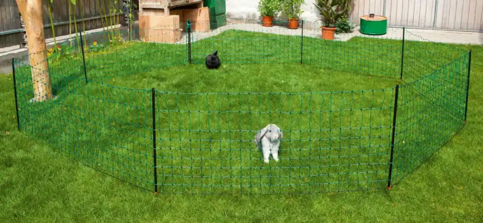 I lager Rymlig Kaninhage - 25meter!