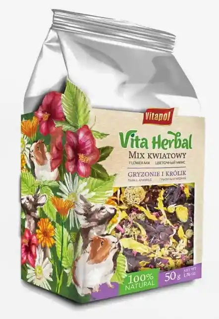 Vitapol Herbal Blomstermix 50g Sänkt pris