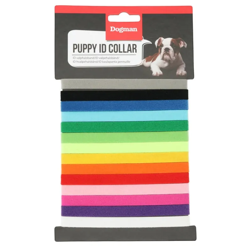 Valphalsband ID-märkning 14-pack Dogman Begränsad tid