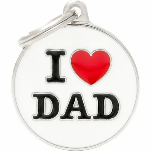 MyFamily Bricka I love dad Utförsäljning