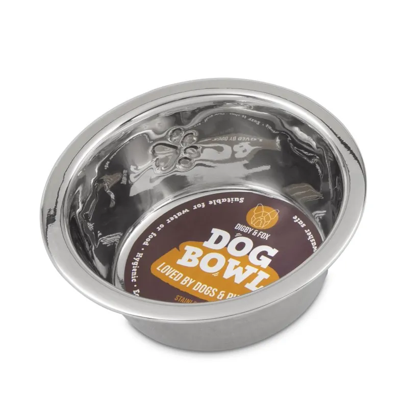 Premium Hundskål metall Digby & Fox Shires