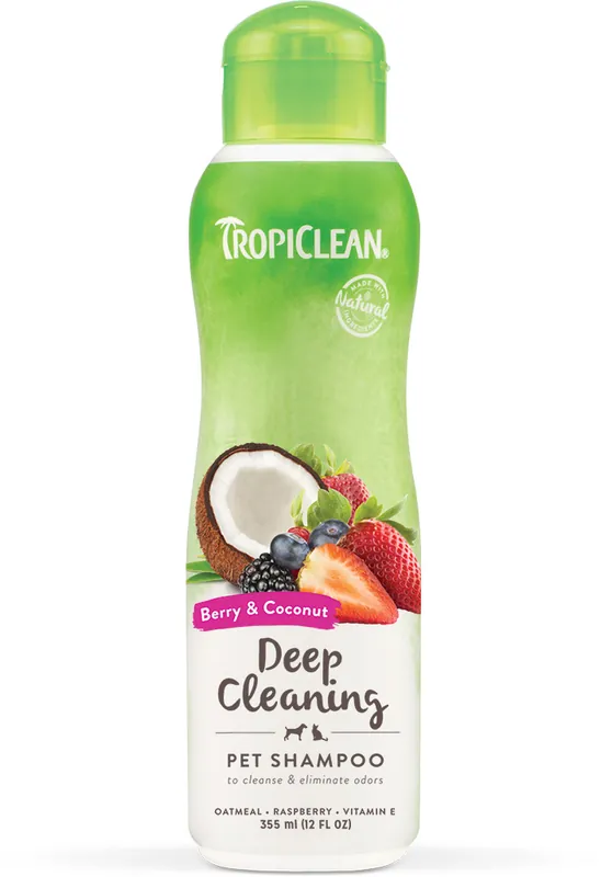 Hundschampo Deep Cleaning Berry & Coconut Tropiclean Rabatter