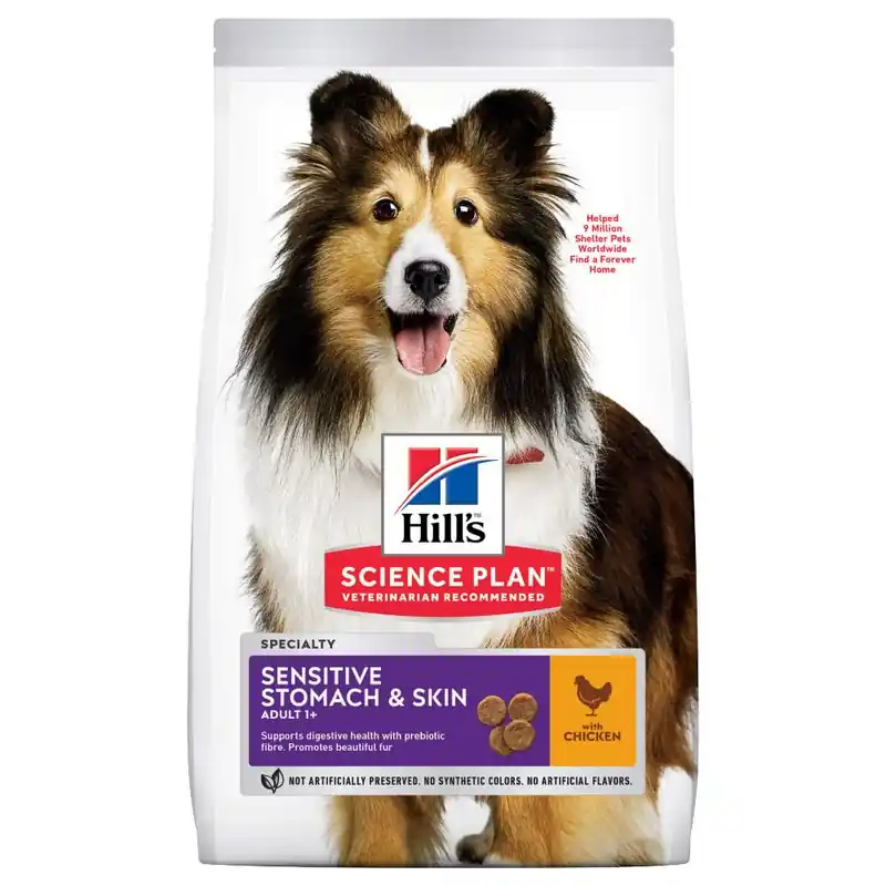 prisnedsättning Hundfoder Adult Sensitive Stomach & Skin Hill´s