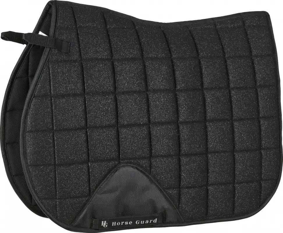 Hoppschabrak Mesh Glitter Svart Horse Guard Premium