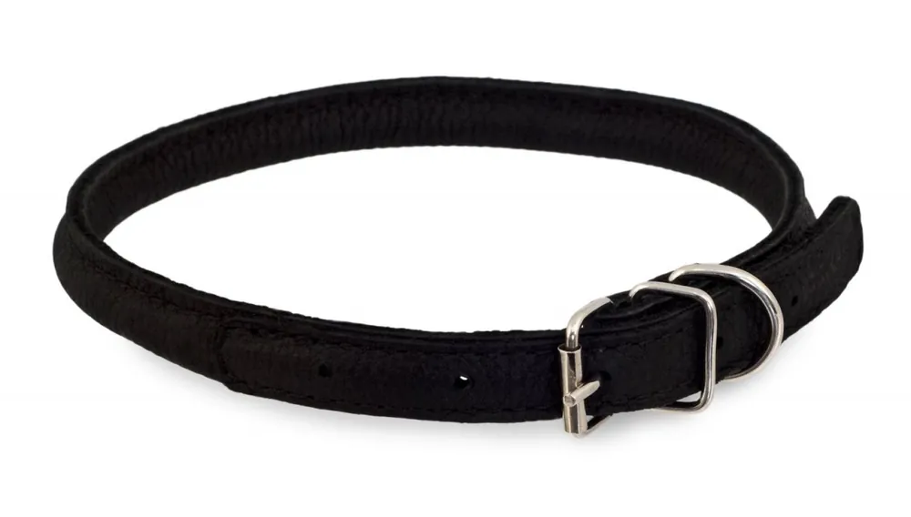 Begränsad tid Halsband Soft Rundsytt Läder Collar