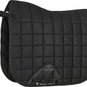 Dressyrschabrak Mesh Glitter Svart Horse Guard Erbjudande