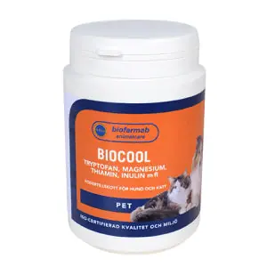 I lager Biocool Hund & Katt Biofarmab 150 g