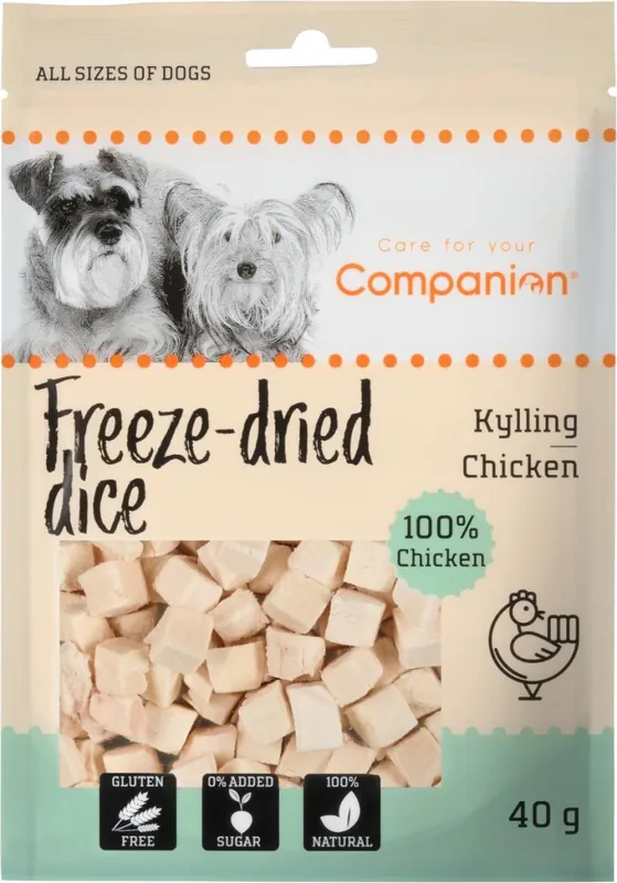Hundgodis Frystorkat Freeze-dired Companion Beställ idag