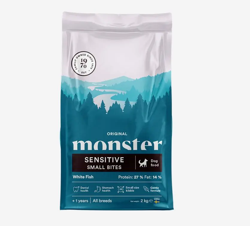 Hundfoder Original Sensitive Small Bites Monster Erbjudandepris