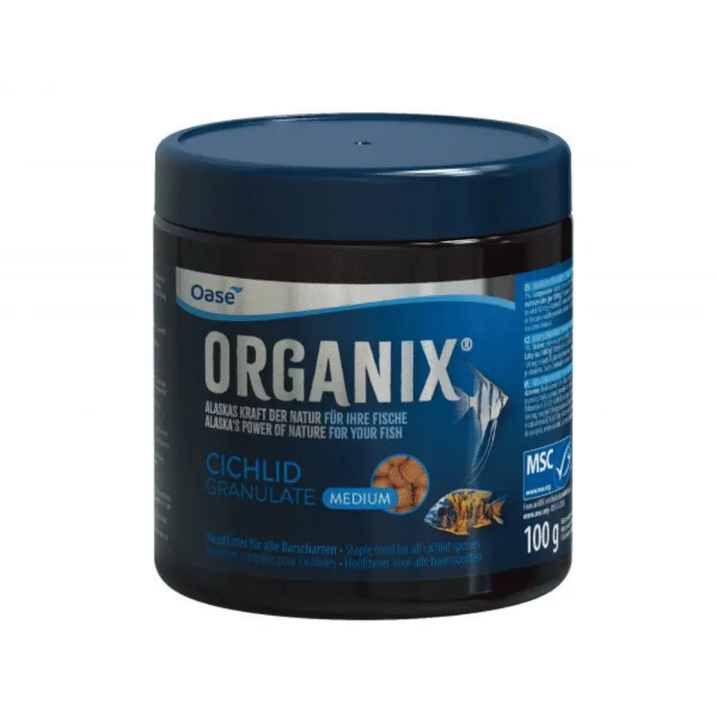 ORGANIX Cichlid Granulate M 250 ml Fynd